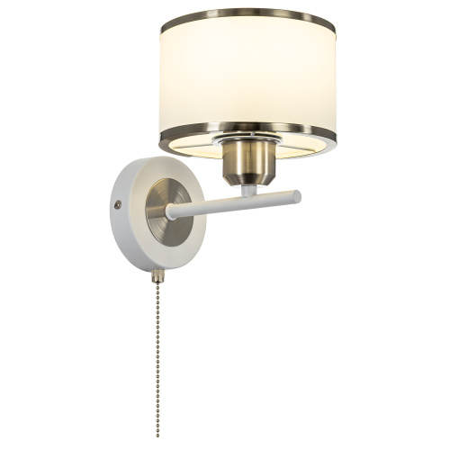 Citilux ALTON CL421412 Бра с абажуром и выключателем Белое фото 3 Citilux ALTON CL421412 Бра с абажуром и выключателем Белое фото 3