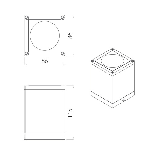 Потолочный фонарь Natural Concepts, Арт. NC-133474-DG фото 7