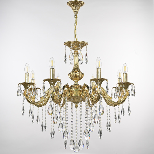 Люстра с хрустальными подвесками AL79101/8/250 B G Bohemia Ivele Crystal (Богемия Ивеле Кристалл) фото 5 Люстра с хрустальными подвесками AL79101/8/250 B G Bohemia Ivele Crystal (Богемия Ивеле Кристалл) фото 5