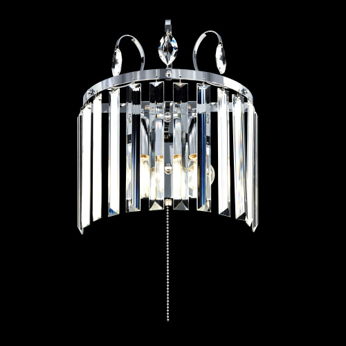 Citilux Инга CL335321 Бра хрустальное с выключателем Хром фото 5 Citilux Инга CL335321 Бра хрустальное с выключателем Хром фото 5