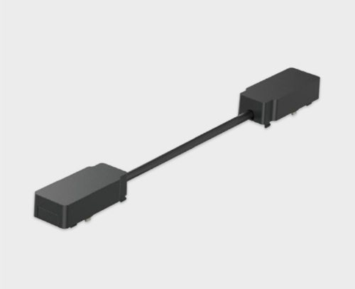 IT09-9027 black коннектор гибкий угловой