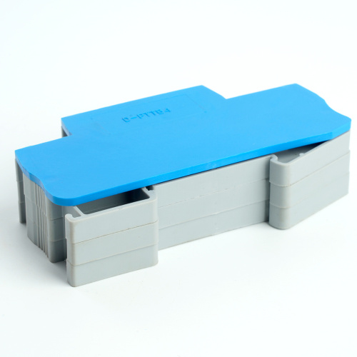 LD563-1-40 Торцевая заглушка для ЗНИ LD555 4 мм²  (JXB ST 4), синий фото 2