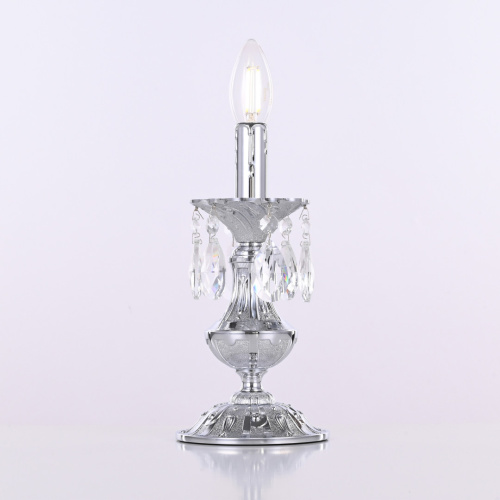 Настольная лампа AL77200L/1-25 Ni Bohemia Ivele Crystal (Богемия Ивеле Кристалл) фото 3 Настольная лампа AL77200L/1-25 Ni Bohemia Ivele Crystal (Богемия Ивеле Кристалл) фото 3
