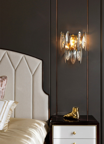 Настенный светильник MT8980-W brass фото 5