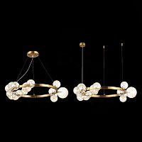 SL1165.303.15 Светильник подвесной ST-Luce Бронза/Коньячный G4 15*5W NECTON