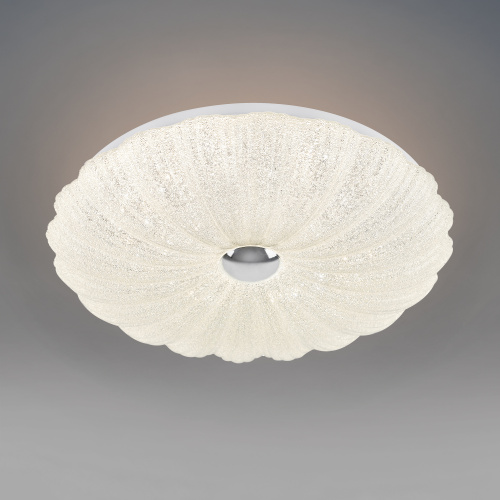 225660 Светильник настенно-потолочный ARCO SHELL 90W LED 4500LM ХРУСТАЛЬНЫЙ/ХРОМ/ЗОЛОТО 3000/4000/6000K фото 3