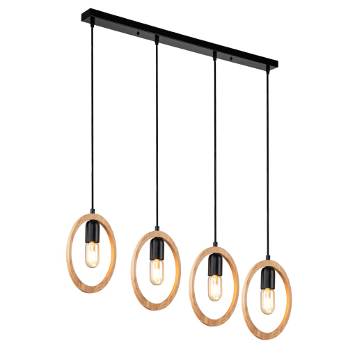 Подвесной светильник Escada 10196/4 E27*40W Black фото 4