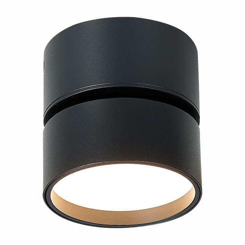 ST651.432.09 Светильник потолочный поворотный Черный LED 1*9W 3000K 720Lm Ra>90 120° IP20 D85xH87 17 Накладные светильники фото 4