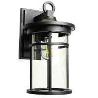 Светильник садово-парковый Feron PL761 на стену вниз 60W 230V E27,  черный