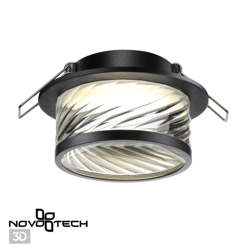 370918 SPOT NT22 582 черный Светильник встраиваемый IP20 GU10 9W 220V GEM 370918 SPOT NT22 582 черный Светильник встраиваемый IP20 GU10 9W 220V GEM
