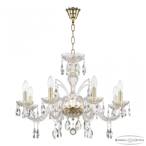 Люстра хрустальная 118/8/240 G Bohemia Ivele Crystal (Богемия Ивеле Кристалл) Люстра хрустальная 118/8/240 G Bohemia Ivele Crystal (Богемия Ивеле Кристалл)