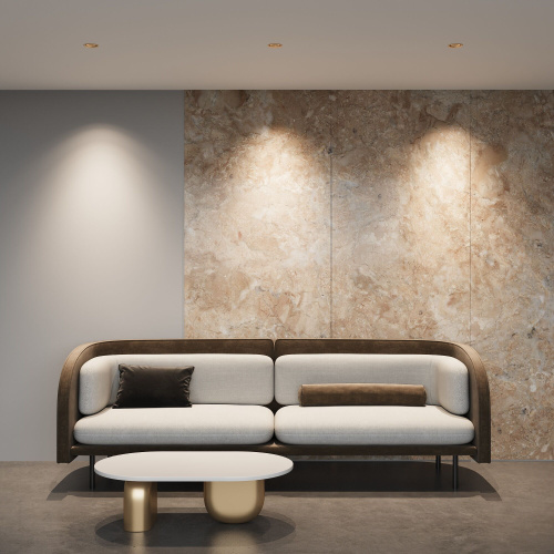 Светильник встраиваемый светодиодный Bliss 15W 4000K латунь 25070/LED фото 2