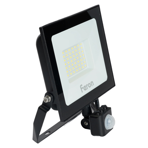 Светодиодный прожектор Feron с датчиком LL-908 IP65 50W 6400K фото 3