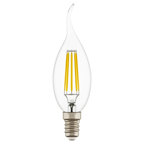 933604 Лампа энергосберегающая LED FILAMENT 220V CA35 E14 6W=65W 400-430LM 360G CL 4000K 30000H 933604 Лампа энергосберегающая LED FILAMENT 220V CA35 E14 6W=65W 400-430LM 360G CL 4000K 30000H