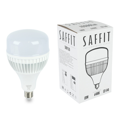 Лампа светодиодная SAFFIT SBHP1120 E27-E40 120W 230V 6400K Лампа светодиодная SAFFIT SBHP1120 E27-E40 120W 230V 6400K
