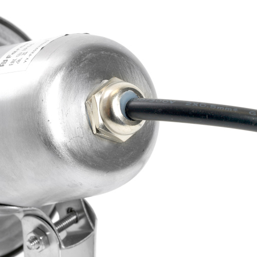 Светодиодный прожектор подводный Feron LL-822, 3W, AC/DC24V, низковольтный, 2700K, металлик, 80*80*130mm, IP68 фото 4
