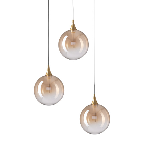 Подвесной светильник MD23001045H-3A brass/champagne Подвесной светильник MD23001045H-3A brass/champagne