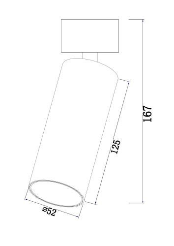 Потолочный светильник Technical C055CL-L12W3K фото 2