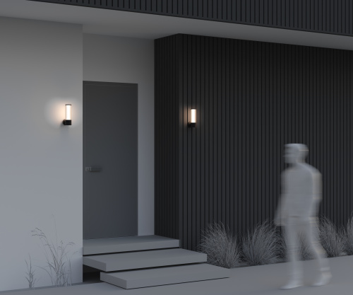 Уличный настенный светильник Outdoor O593WL-L8B3K фото 3