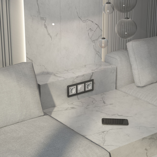 Диммер (белый акрил) W1142041 фото 2 Диммер (белый акрил) W1142041 фото 2