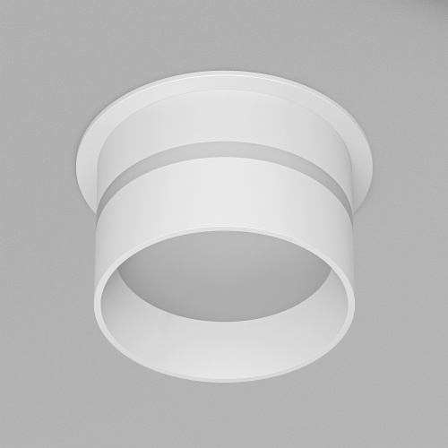 DK2404-WH Встраиваемый светильник влагозащ., IP 44, до 15 Вт, GU10, белый, алюминий фото 3