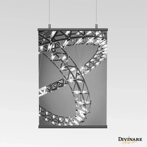 Подвесная люстра Divinare GALASSIA 1030/02 SP-144 фото 3 Подвесная люстра Divinare GALASSIA 1030/02 SP-144 фото 3