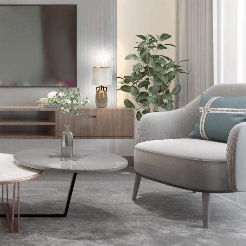 Настольный светильник Escada 10201/L E27*40W Beige фото 3