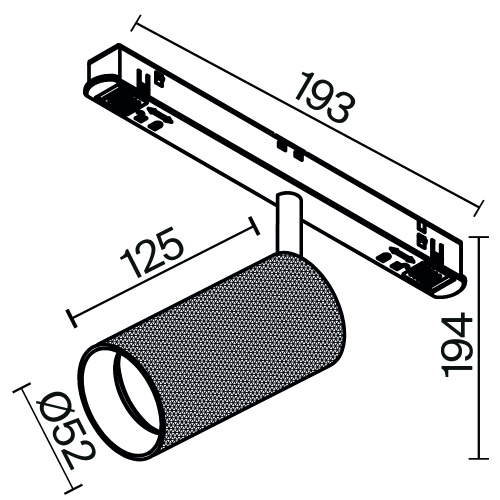 Трековый светильник Technical TR097-2-12W3K-M-BW фото 6