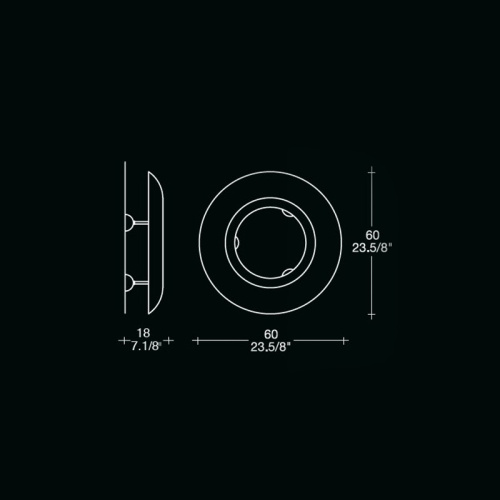 Настенный/Потолочный светильник CRAVE P-PL Red фото 2 Настенный/Потолочный светильник CRAVE P-PL Red фото 2