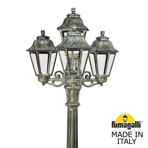 Fumagalli Садово-парковый фонарь FUMAGALLI ARTU BISSO/ANNA 3+1 E22.158.S31.BXE27 фото 2 Fumagalli Садово-парковый фонарь FUMAGALLI ARTU BISSO/ANNA 3+1 E22.158.S31.BXE27 фото 2
