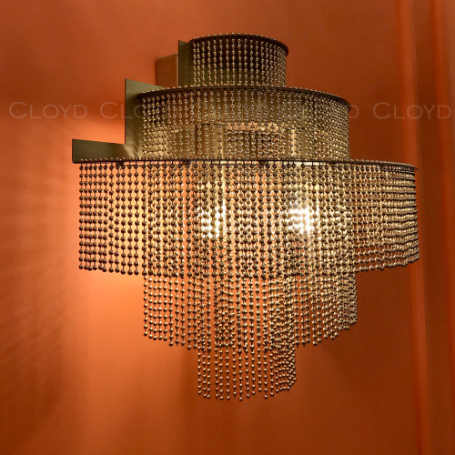 Бра Cloyd ONASSIS W3 / выс. 27 см - хром (арт.20371) фото 4