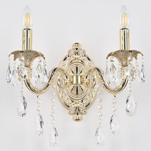 Бра с хрустальными подвесками AL7901B10/2/175 B GW Bohemia Ivele Crystal (Богемия Ивеле Кристалл) фото 3