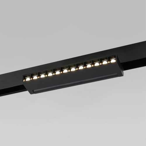 Трековый светильник Slim Magnetic HL0212W 4200K черный 85010/01 фото 3 Трековый светильник Slim Magnetic HL0212W 4200K черный 85010/01 фото 3