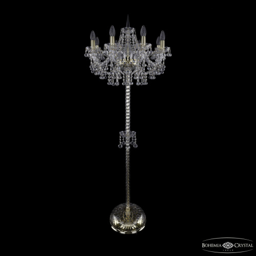 Торшер хрустальный 1409T2/8/195-160 G Торшер хрустальный 1409T2/8/195-160 G