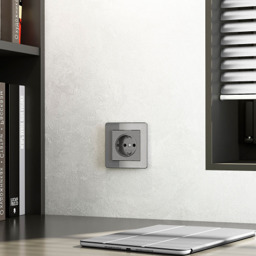 Рамка из акрила на 1 пост Acrylic графит W0012704 фото 5 Рамка из акрила на 1 пост Acrylic графит W0012704 фото 5