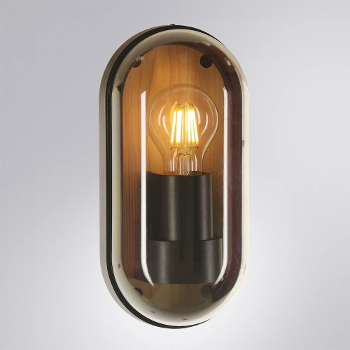 Уличный настенный светильник Arte Lamp MARFIK A2481AL-1BR фото 2
