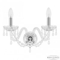 Бра хрустальные 112B/2/165 Ni V0300 Bohemia Ivele Crystal (Богемия Ивеле Кристалл)