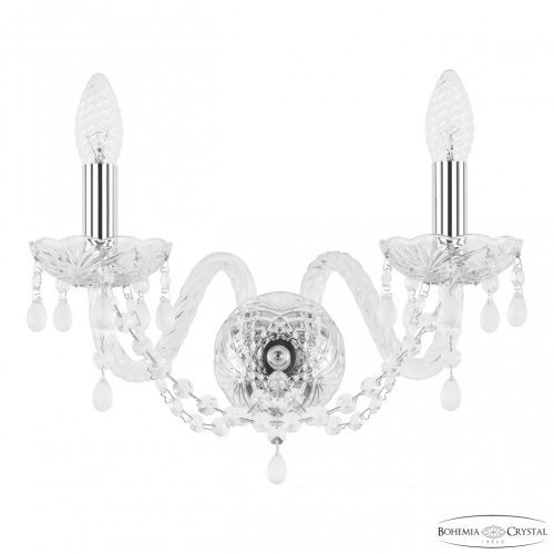 Бра хрустальные 112B/2/165 Ni V0300 Bohemia Ivele Crystal (Богемия Ивеле Кристалл)