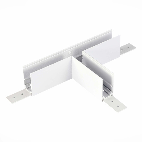 ST007.579.00 Коннектор T-образный для подвесного / накладного магнитного  шинопровода ST-Luce Белый SKYLINE 48 фото 2