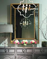 Зеркало в золотой раме "Джонатан"