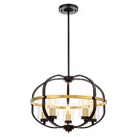 Подвесной светильник Lumina Deco Monterey LDP 1141-5 BK+MD