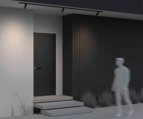 Уличный трековый светильник Outdoor O-TR02-1-S-20WB3K фото 5