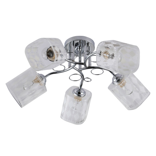 Потолочный светильник Escada 1106/5PL E27*40W Chrome фото 3