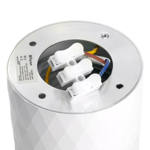Светильник потолочный Feron HL388 Barrel PRISM GX53 12W 230V, белый фото 6