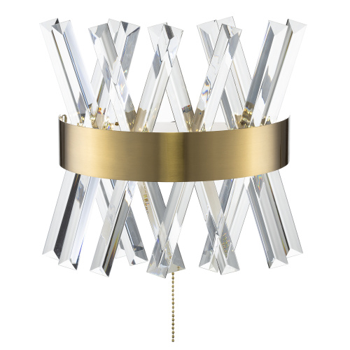 Citilux Ричард CL336313 LED Бра хрустальное с выключателем Бронза фото 3 Citilux Ричард CL336313 LED Бра хрустальное с выключателем Бронза фото 3