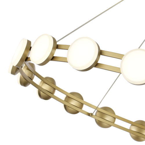 SL6610.203.20 Светильник подвесной ST-Luce золотистый/белый LED 1*40W 4000K MONRO фото 3 SL6610.203.20 Светильник подвесной ST-Luce золотистый/белый LED 1*40W 4000K MONRO фото 3