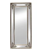 Серебряное зеркало в полный рост "Венето"