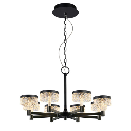 Люстра MD21020075-8A matt black фото 2 Люстра MD21020075-8A matt black фото 2