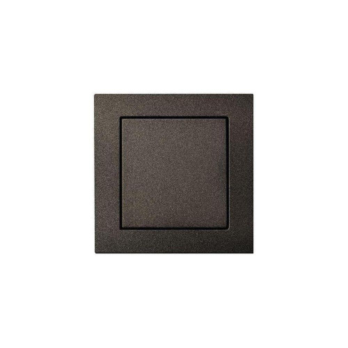 Выключатель одноклавишный Liregus Epsilon антрацит 28-102 Выключатель одноклавишный Liregus Epsilon антрацит 28-102