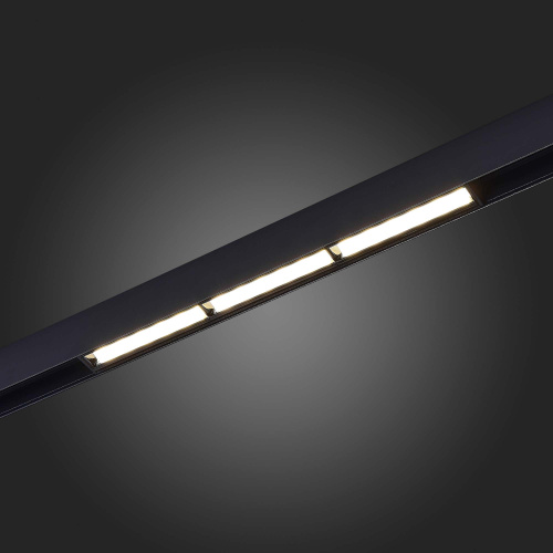 ST804.446.18 Магнитный трековый светильник Черный LED 1*18W 4000K 1 100Lm Ra>90 120° IP20 L330xW22xH SKYLINE 48 фото 5